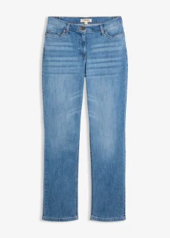 bonprix Jean droit taille mi-haute et élastiquée|Femme Jeans