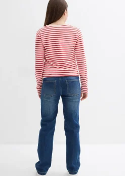 Enfant bonprix Vêtements Enfant|Filles 9-16 Ans·Jeans|Jean droit taille mi-haute