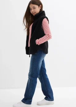 Enfant bonprix Vêtements Enfant|Filles 9-16 Ans·Jeans|Jean droit taille mi-haute