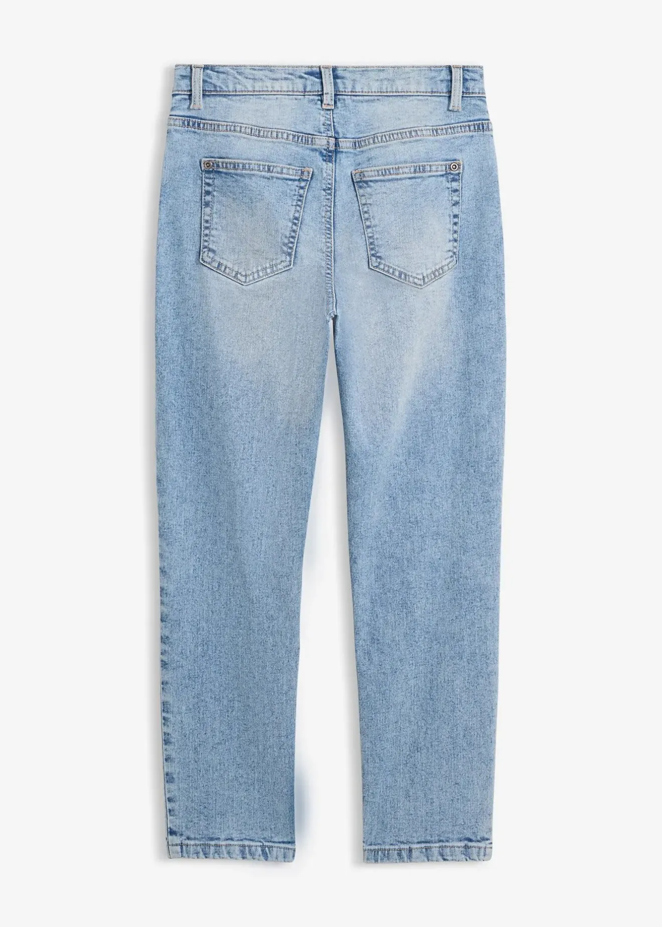 Enfant bonprix Vêtements Enfant|Filles 9-16 Ans·Jeans|Jean droit taille mi-haute, raccourci