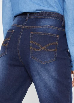 bonprix Jean droit taille mi-haute, thermique|Femme Vêtements Thermiques|Jeans