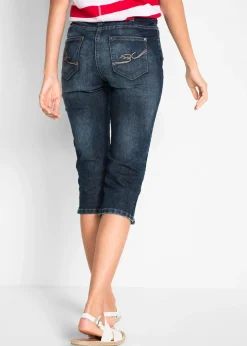bonprix Jean droit, taille mi-haute, extensible|Femme Jeans