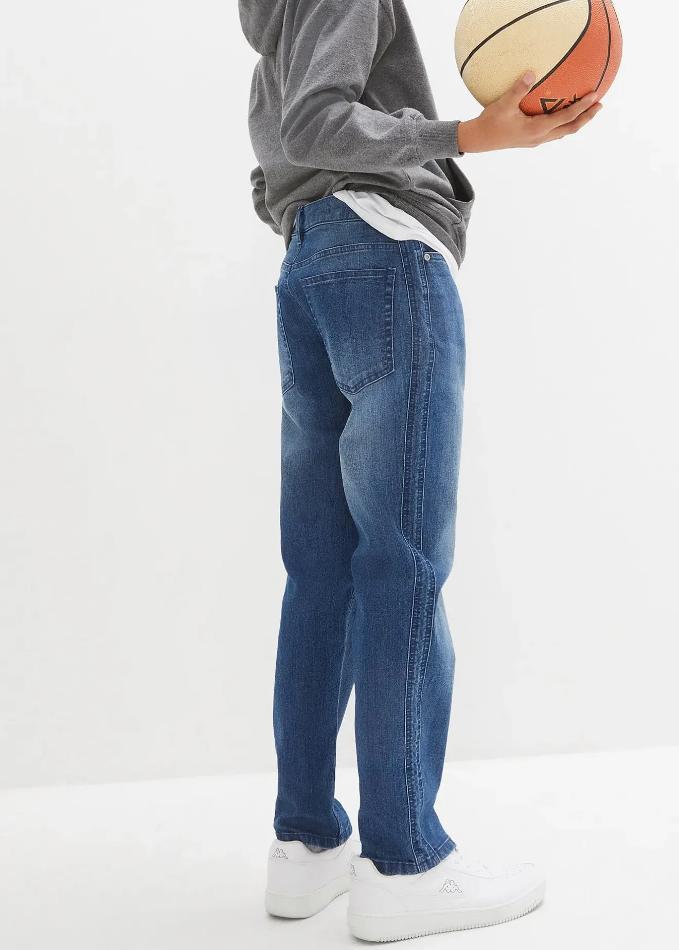 Enfant bonprix Vêtements Enfant|Garçons 9-16 Ans·Jeans|Jean extensible, ample et droit