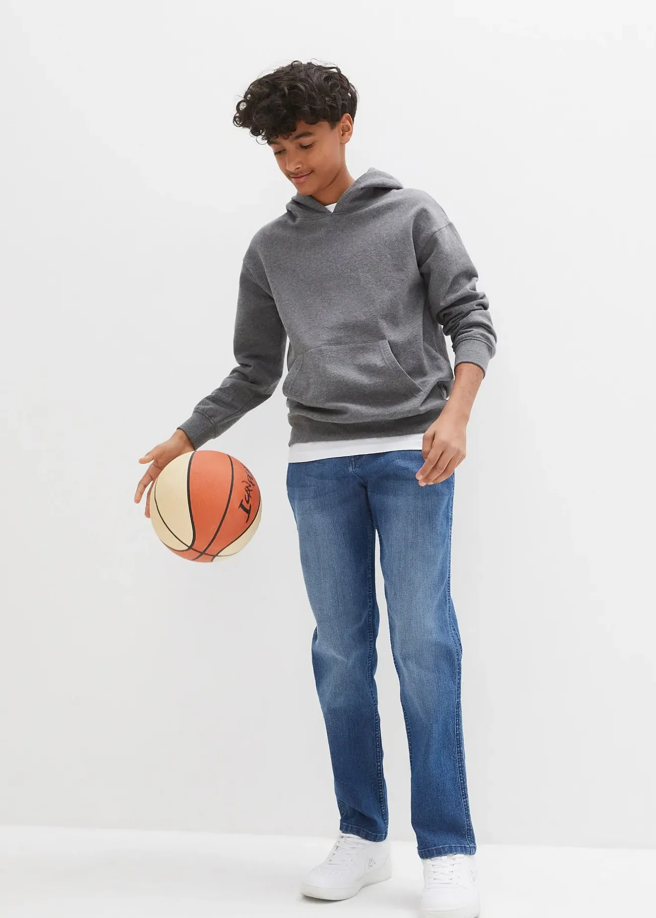 Enfant bonprix Vêtements Enfant|Garçons 9-16 Ans·Jeans|Jean extensible, ample et droit