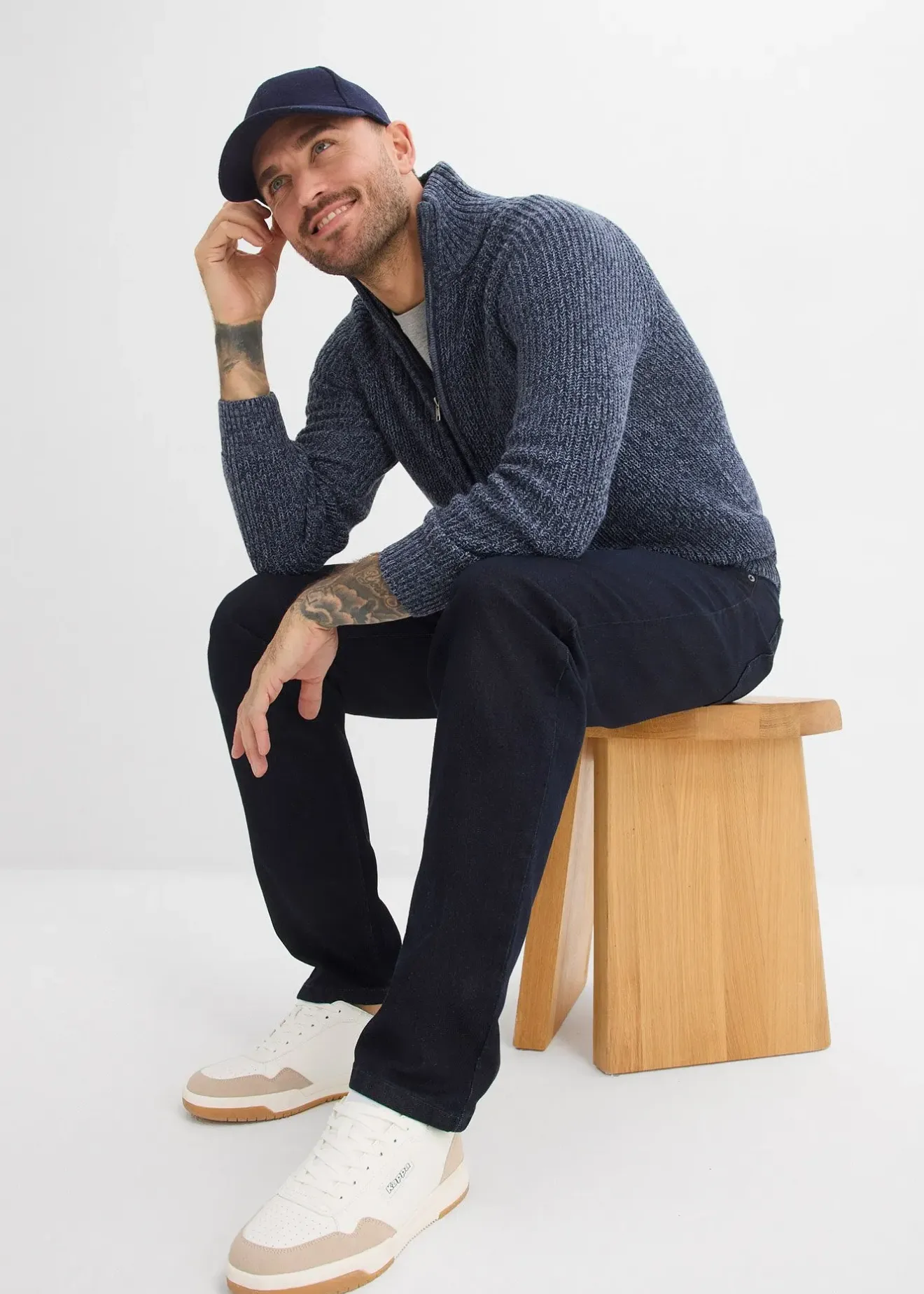 bonprix Jean extensible classique, fuselé|Homme Jeans