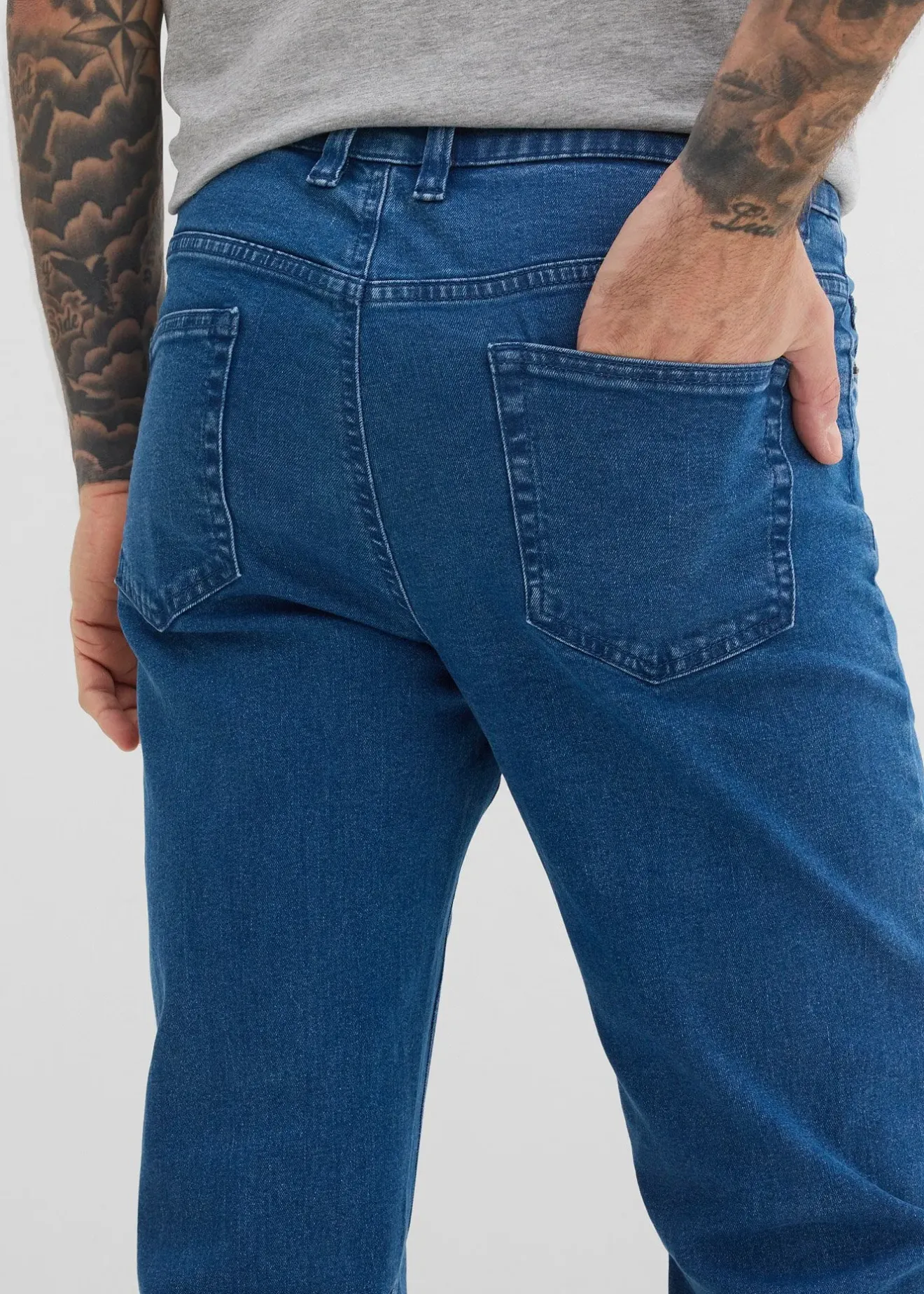 bonprix Jean extensible classique, fuselé|Homme Jeans