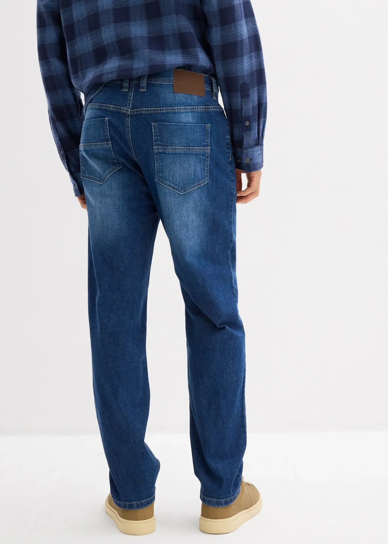 Homme bonprix Jeans|Jean extensible, coupe droite et regular