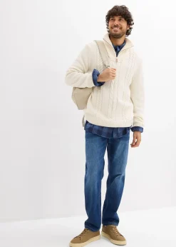 Homme bonprix Jeans|Jean extensible, coupe droite et regular