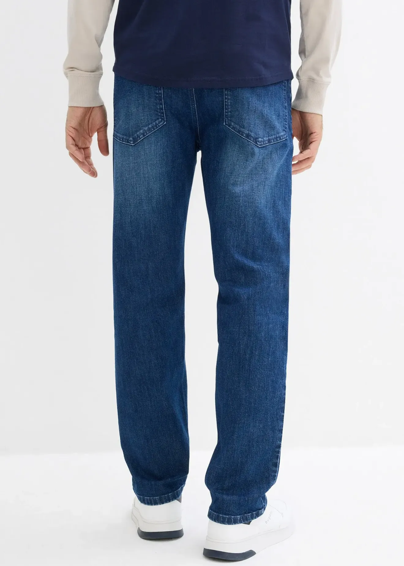 Homme bonprix Jeans|Jean extensible loose, droit