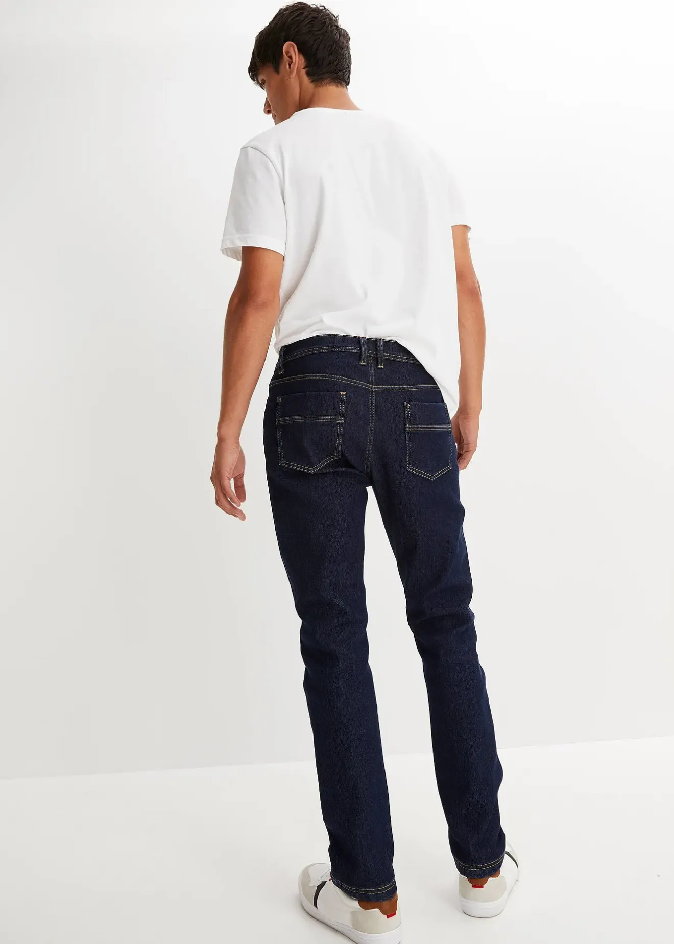 bonprix Jean extensible Regular avec doublure thermique, droit|Homme Vêtements Thermiques|Vêtements De Plein Air