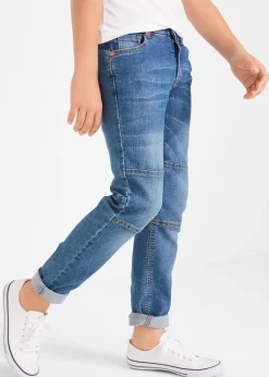 Enfant bonprix Vêtements Enfant|Garçons 9-16 Ans·Jeans|Jean extensible Regular et droit avec genoux renforcés