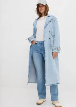 Femme bonprix Jeans|Tailles Petite|Jean flare taille mi-haute, extensible