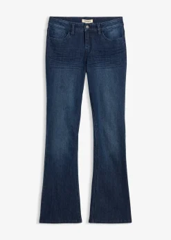 bonprix Jean flare taille mi-haute, extensible|Femme Jeans|Tailles Petite