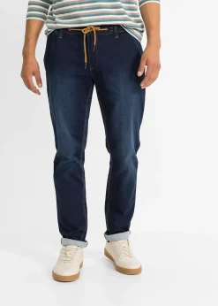 Homme bonprix Jeans|Jean jogger à taille élastiquée regular, fuselé