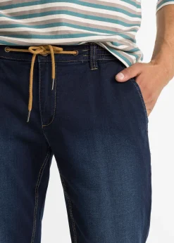 Homme bonprix Jeans|Jean jogger à taille élastiquée regular, fuselé