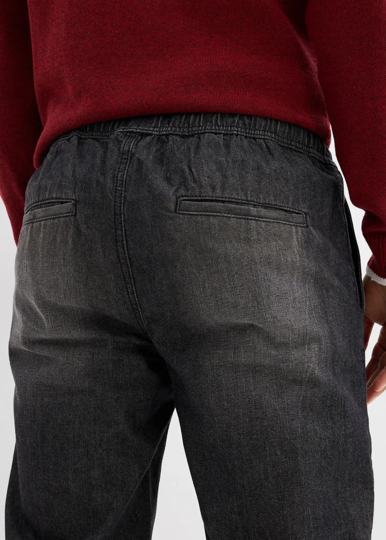 Homme bonprix Vêtements Thermiques|Vêtements De Plein Air|Jean jogger avec doublure thermique en flanelle, droit