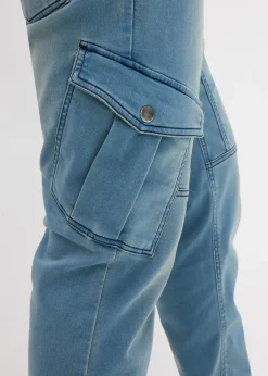 bonprix Jean jogger droit avec poches cargo, regular|Homme Sweats|Jeans