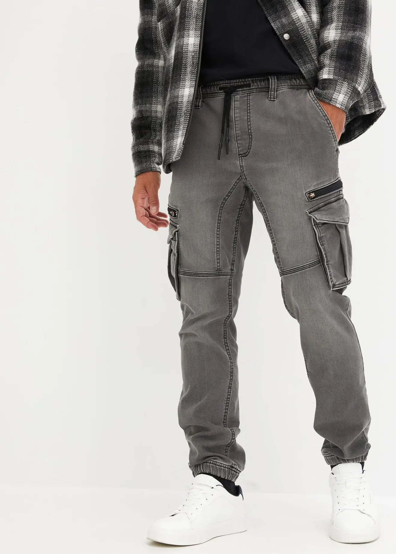 bonprix Jean jogger regular à taille extensible, droit|Homme Sweats|Jeans