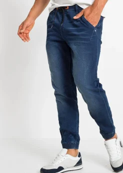 bonprix Jean jogger regular à taille extensible, droit|Homme Jeans