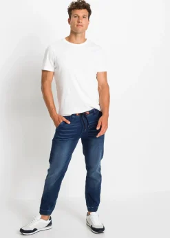 bonprix Jean jogger regular à taille extensible, droit|Homme Jeans