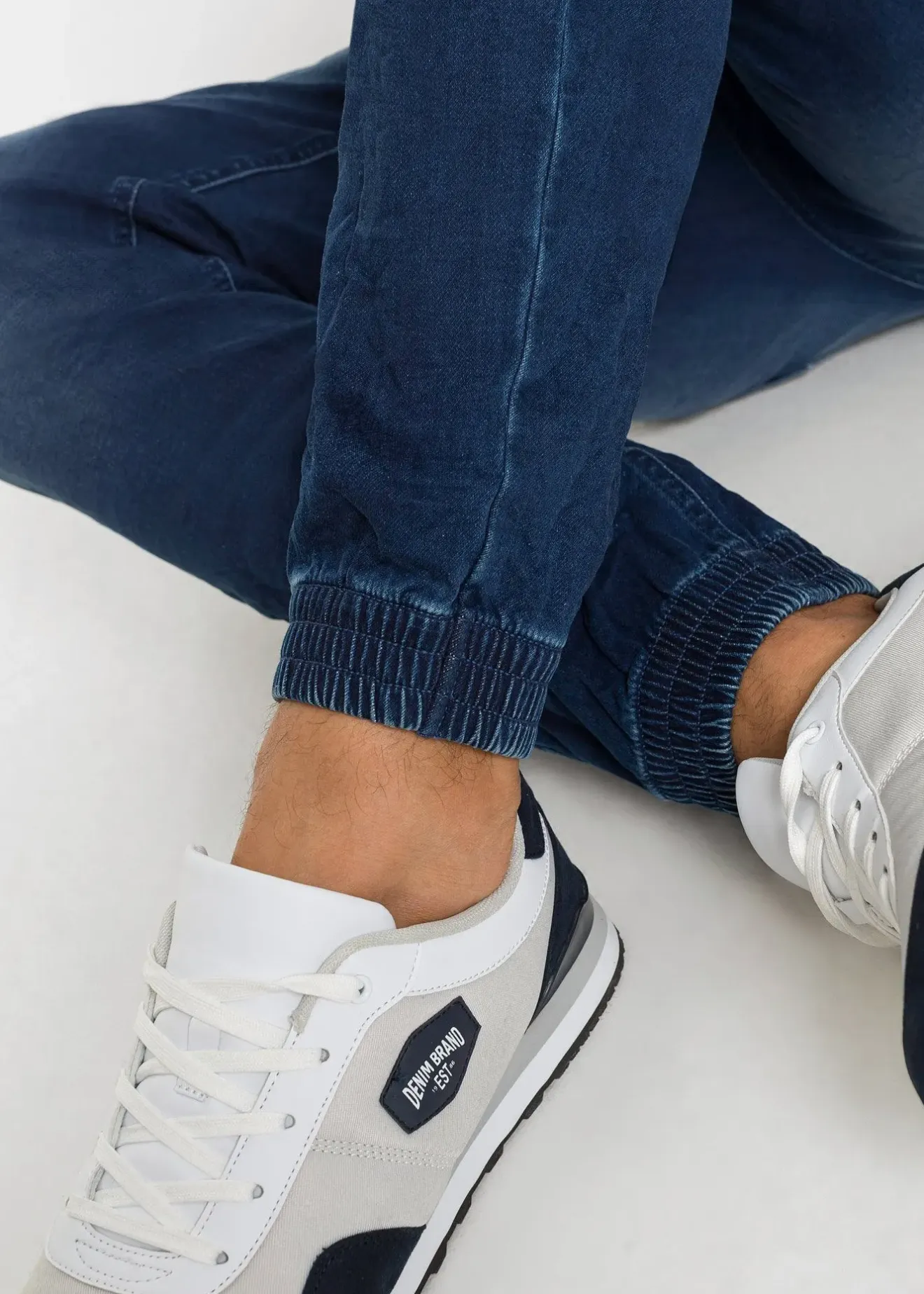 bonprix Jean jogger regular à taille extensible, droit|Homme Jeans