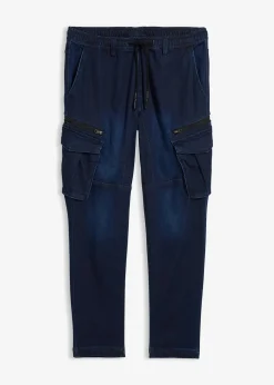 Homme bonprix Sweats|Jeans|Jean jogger regular à taille extensible, droit