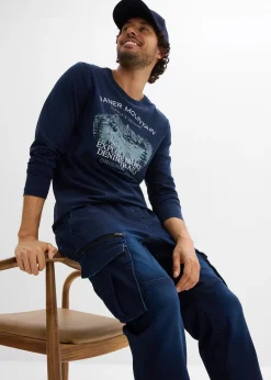 Homme bonprix Sweats|Jeans|Jean jogger regular à taille extensible, droit