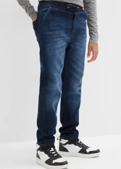 bonprix Jean jogger regular avec doublure jersey thermique, droit|Enfant Vêtements Enfant|Garçons 9-16 Ans·Vestes Outdoor