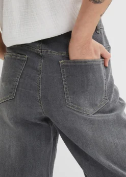 bonprix Jean large 7/8 extensible|Femme Jeans