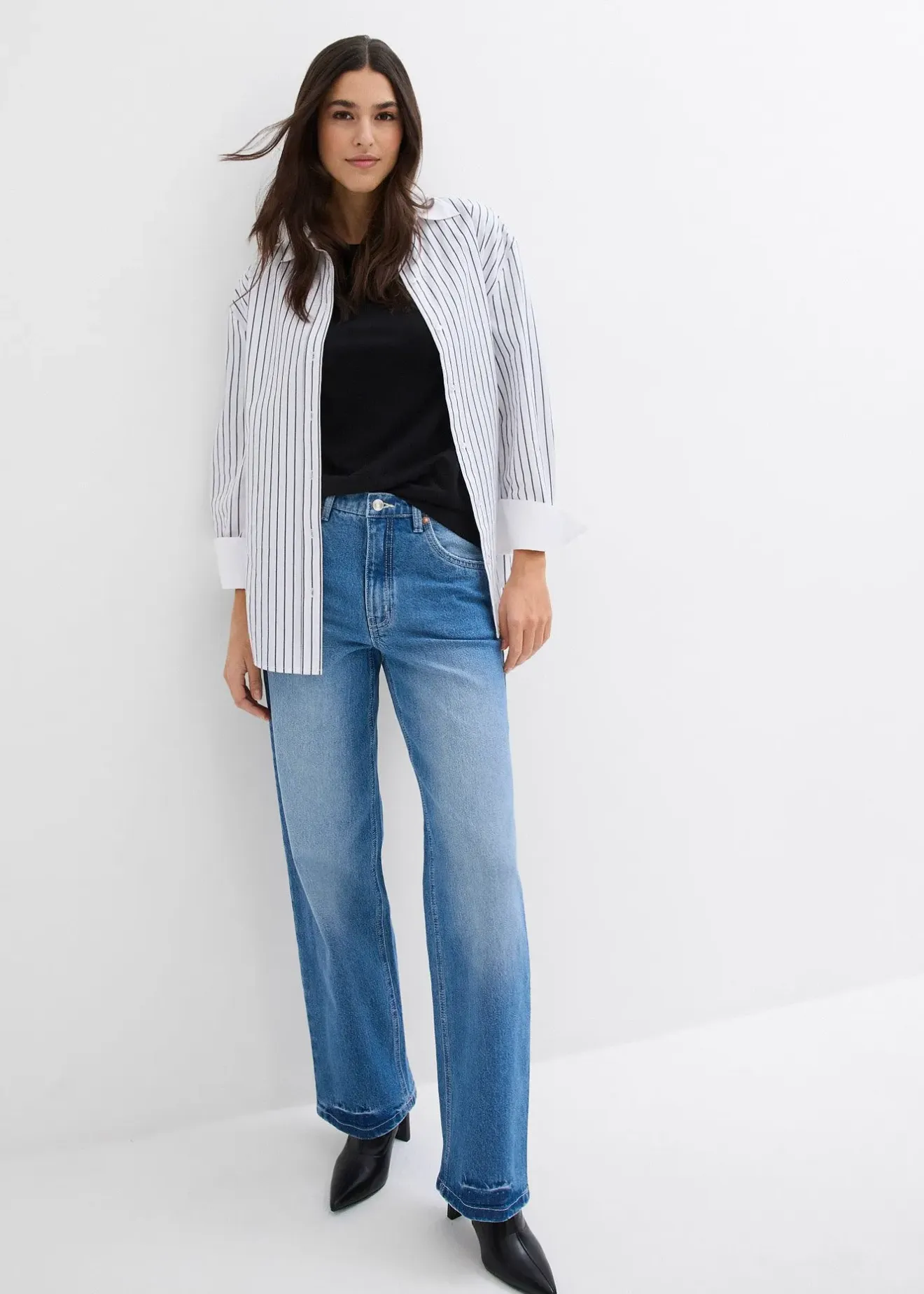 bonprix Jean large et droit|Femme Jeans