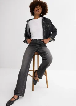 Femme bonprix Jeans|Jean large et droit