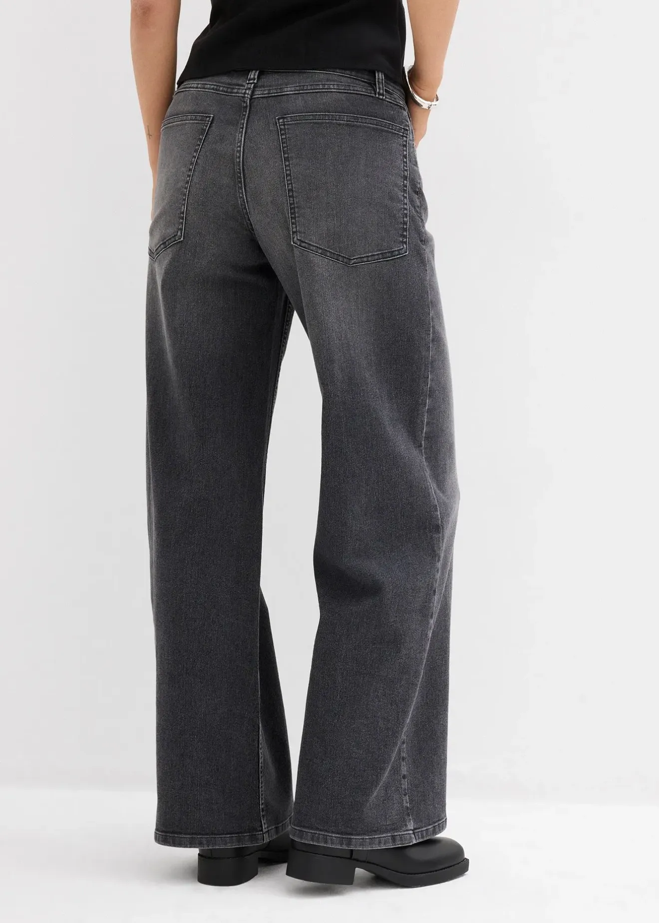 bonprix Jean large taille haute|Femme Jeans