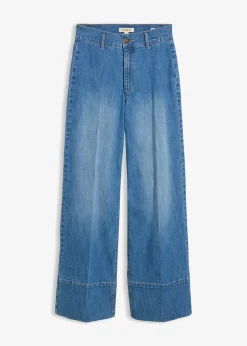 Femme bonprix Jeans|Jean large taille haute