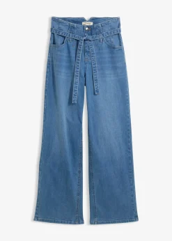 bonprix Jean large taille haute|Femme Jeans|Tailles Petite