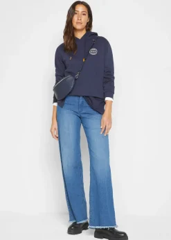 bonprix Jean large taille haute|Femme Jeans