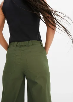 bonprix Jean large, taille haute et élastiquée|Femme Pantalons