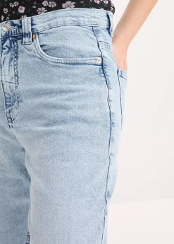 bonprix Jean large taille haute, peu extensible|Femme Jeans