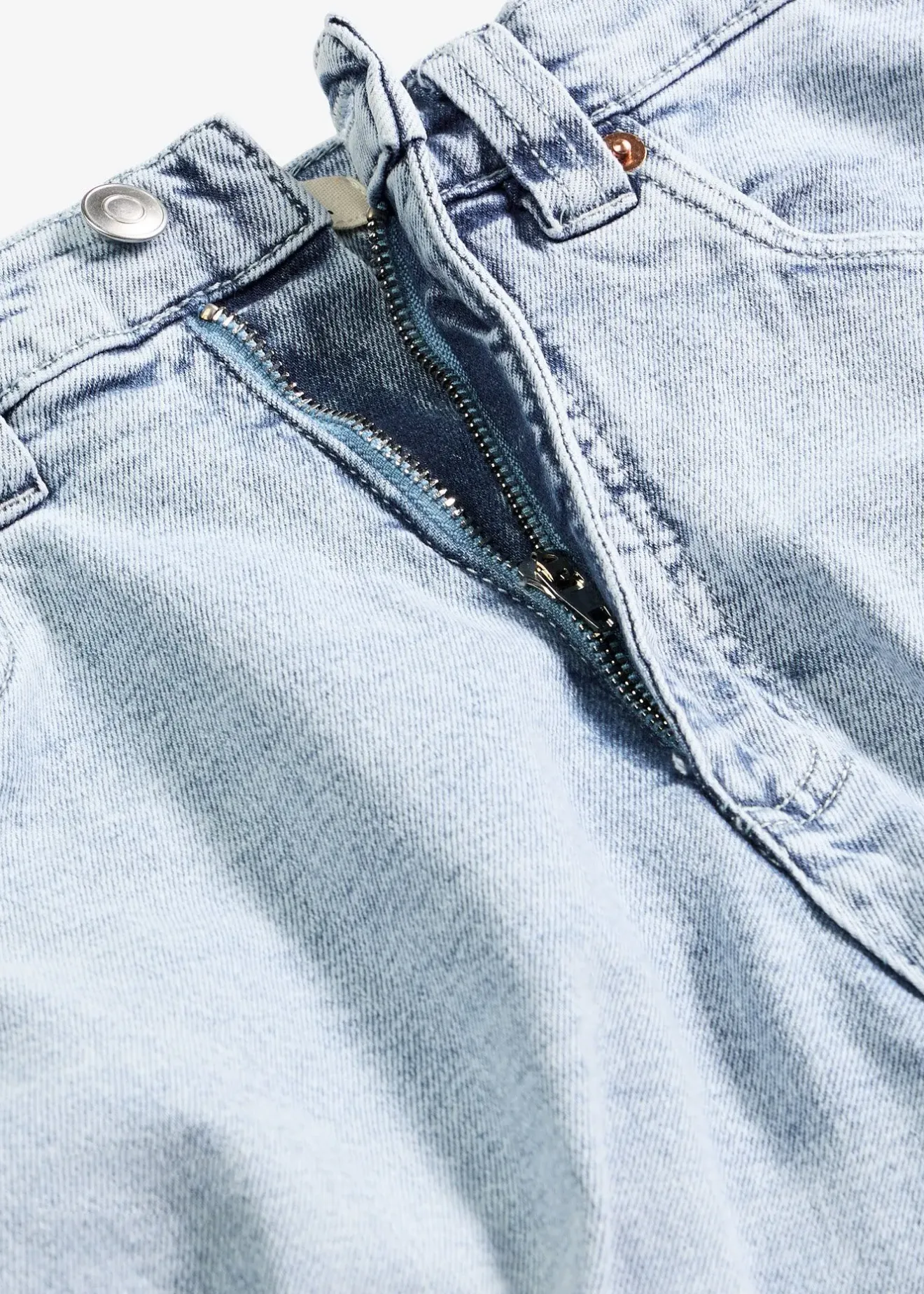 bonprix Jean large taille haute, peu extensible|Femme Jeans