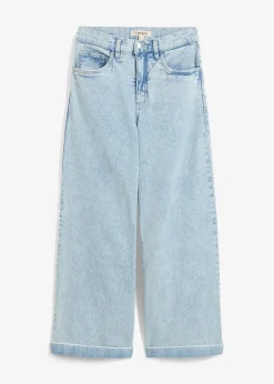 bonprix Jean large, taille haute, raccourci|Femme Jeans