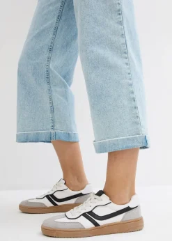 bonprix Jean large, taille haute, raccourci|Femme Jeans