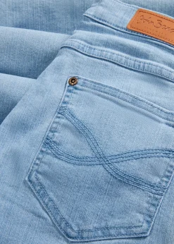 Femme bonprix Jeans|Jean large taille mi-haute, extensible