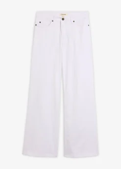 Femme bonprix Jeans|Jean large taille mi-haute, extensible