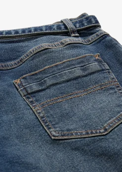 bonprix Jean large taille mi-haute, long|Femme Tailles Petite|Jeans