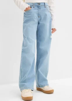 bonprix Jean large taille mi-haute|Enfant Vêtements Enfant|Filles 9-16 Ans·Jeans
