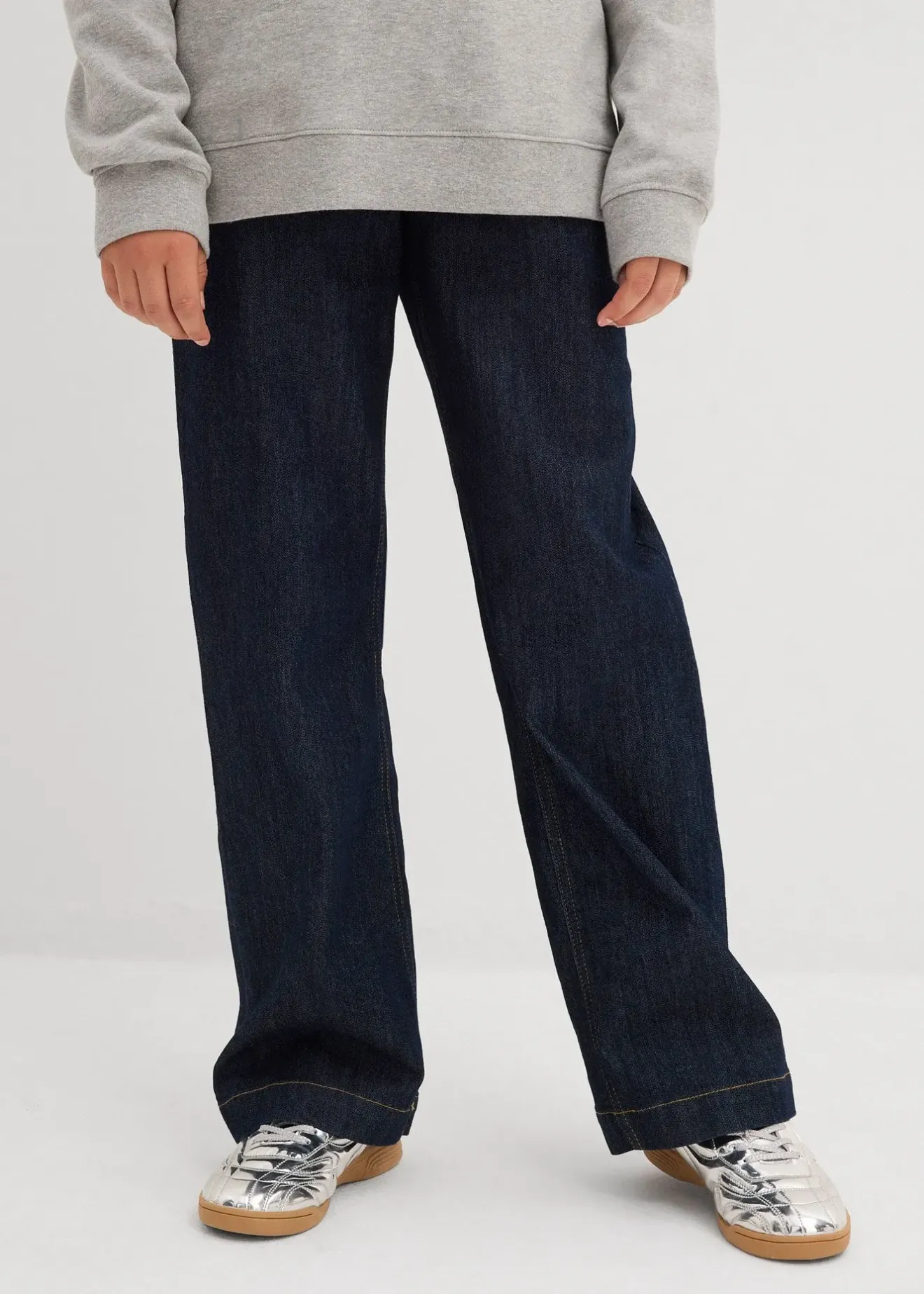 bonprix Jean large taille mi-haute|Enfant Vêtements Enfant|Filles 9-16 Ans·Jeans