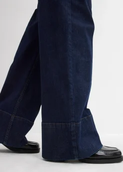 Femme bonprix Jeans|Tailles Petite|Jean large, taille mi-haute