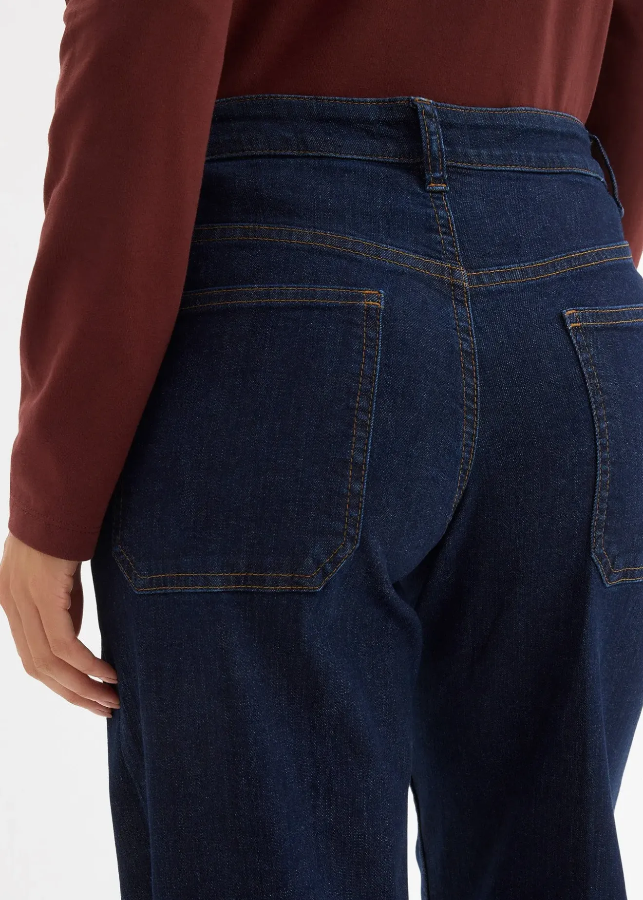 Femme bonprix Jeans|Tailles Petite|Jean large, taille mi-haute