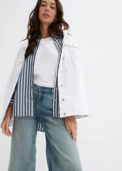 Femme bonprix Jeans|Jean large taille mi-haute