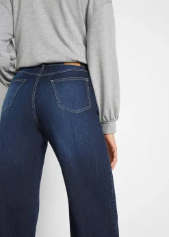 Femme bonprix Jeans|Tailles Petite|Jean large taille mi-haute, extensible
