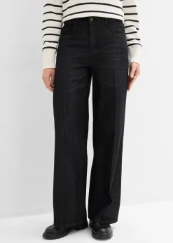 bonprix Jean large taille mi-haute|Femme Jeans|Tailles Petite